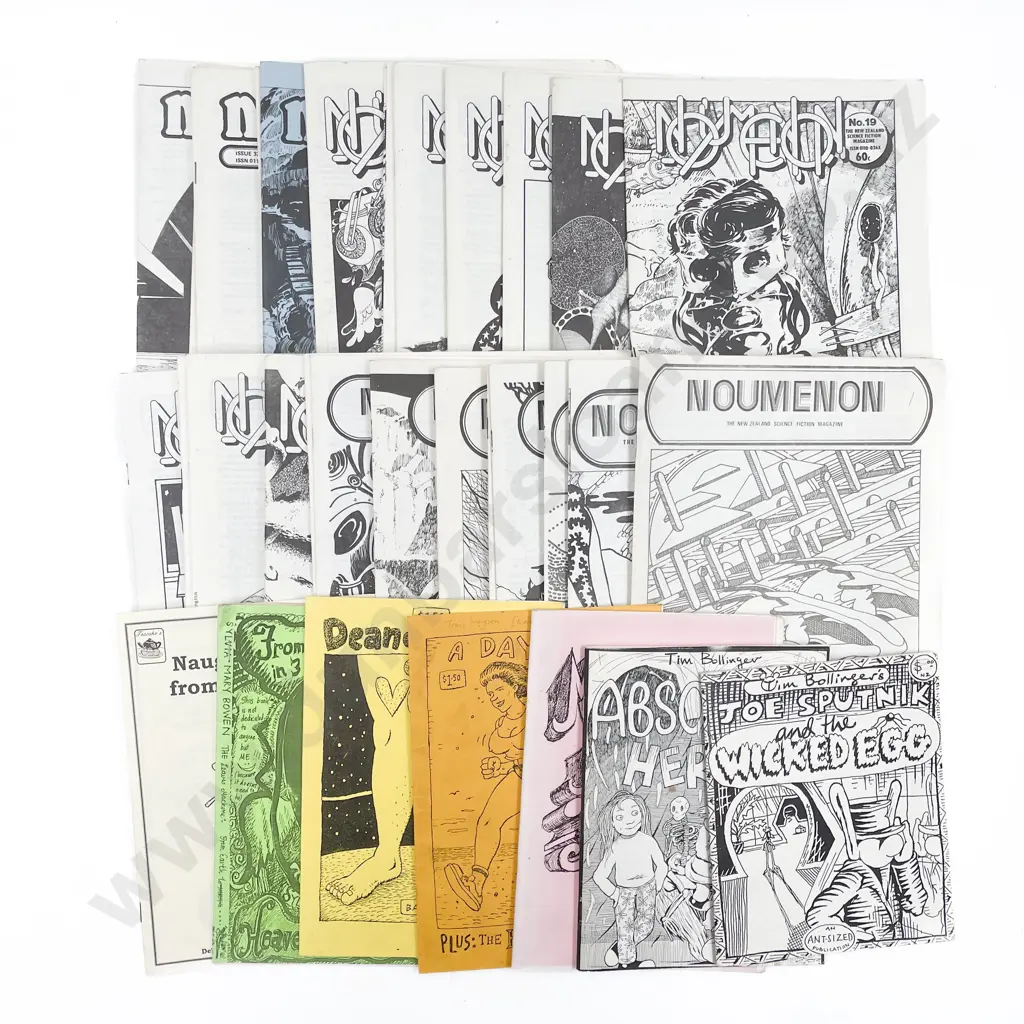 Collection of Various Noumenon Magazines With Assorted Comics Image 1++
