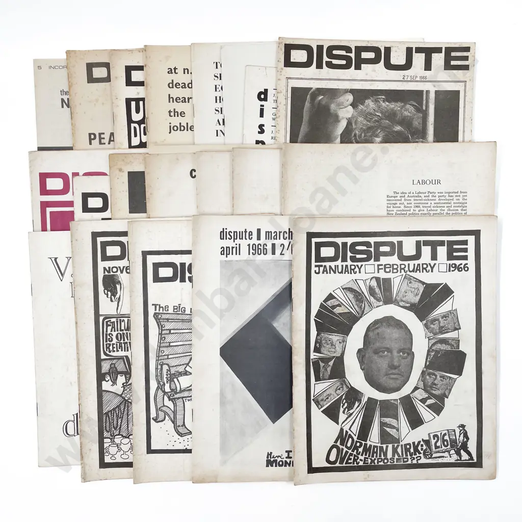 N.Z. Socialist Periodical - Dispute (20) Image 1++
