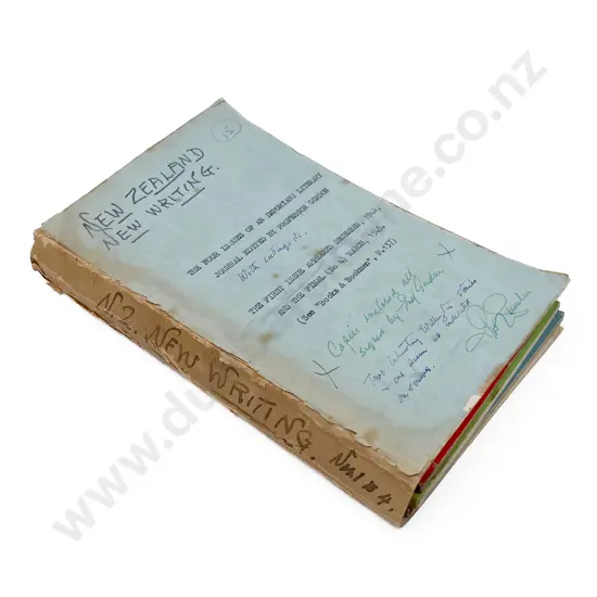 New Zealand New Writing (4) in Folder