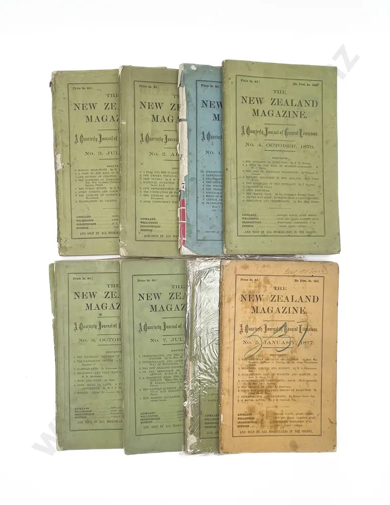 The New Zealand Magazine: A Quarterly Journal of General Literature (8) Image 1++