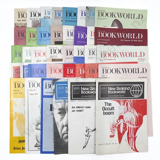 A Complete Set of the Periodical - New Zealand Book World (1-64)