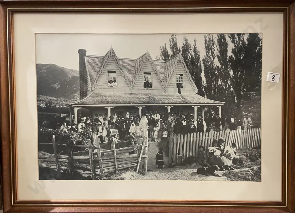 Black & White Photograph of Early N.Z. Image 1++