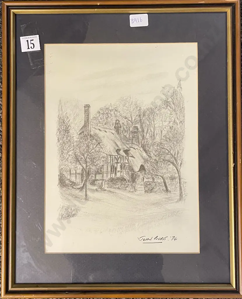 John Burt Signed Print Together with Four John Tidball Prints Image 1++