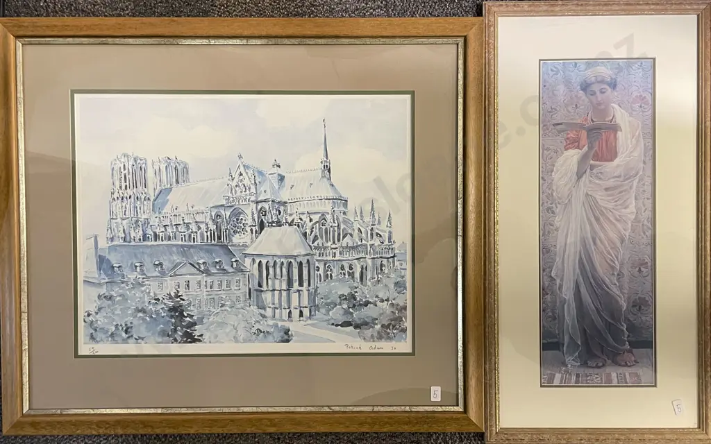 Three Framed Decorative Prints Image 1++