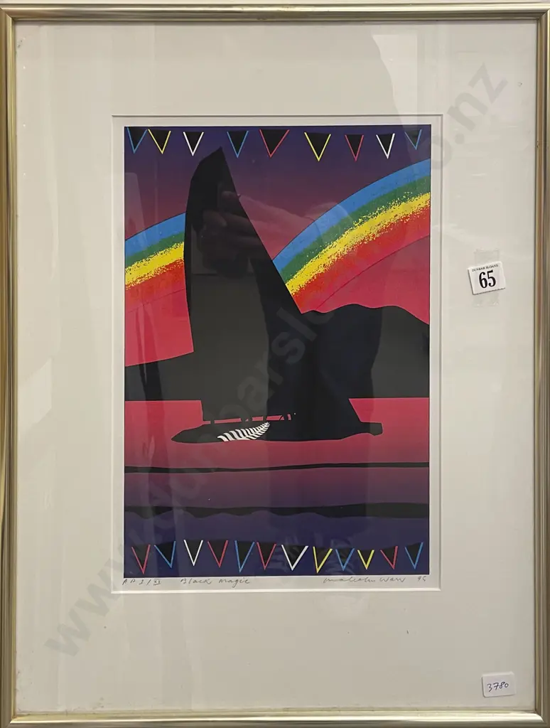 Malcolm Warr - Black Magic - Artist Proof Image 1++
