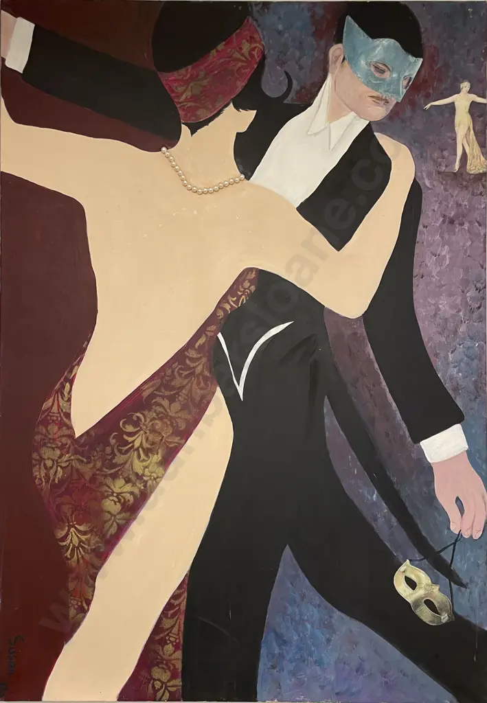 Susan Adams - The Dance - Acrylic on Canvas Image 1++