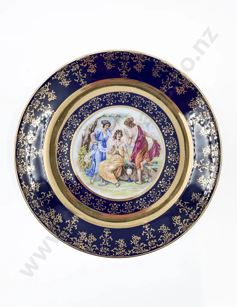 Original Boxed Limoges Style Plate Image 1++