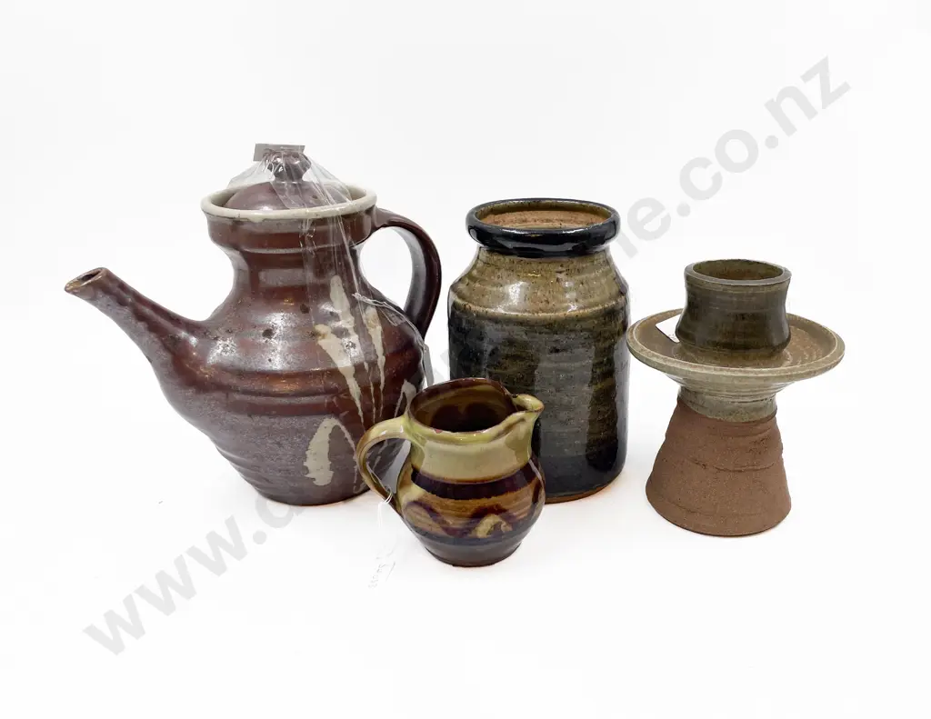 Four Pottery Pieces Image 1++