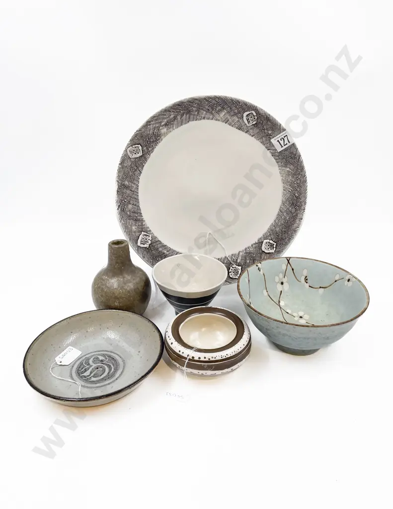 SIx Assorted Pottery Pieces Image 1++
