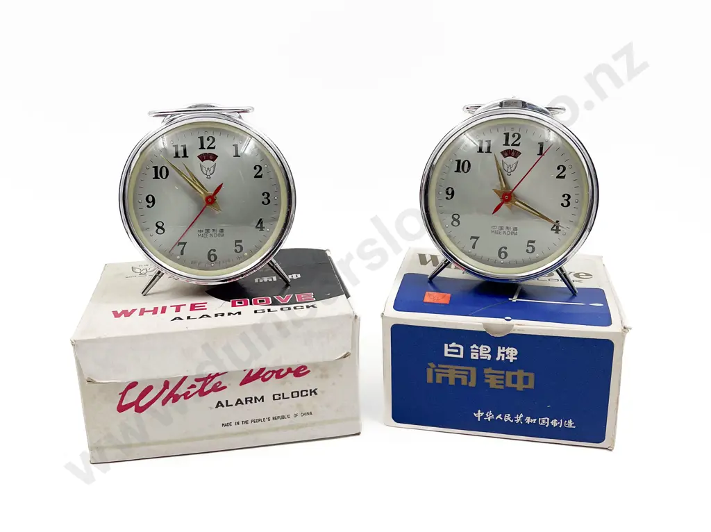 Two As New Retro Alarm Clocks Image 1++