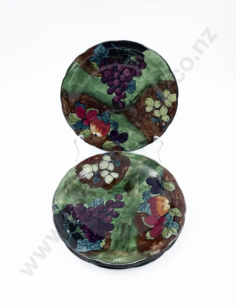 Hancock Abraham Titian Ware Four Plates Image 1++