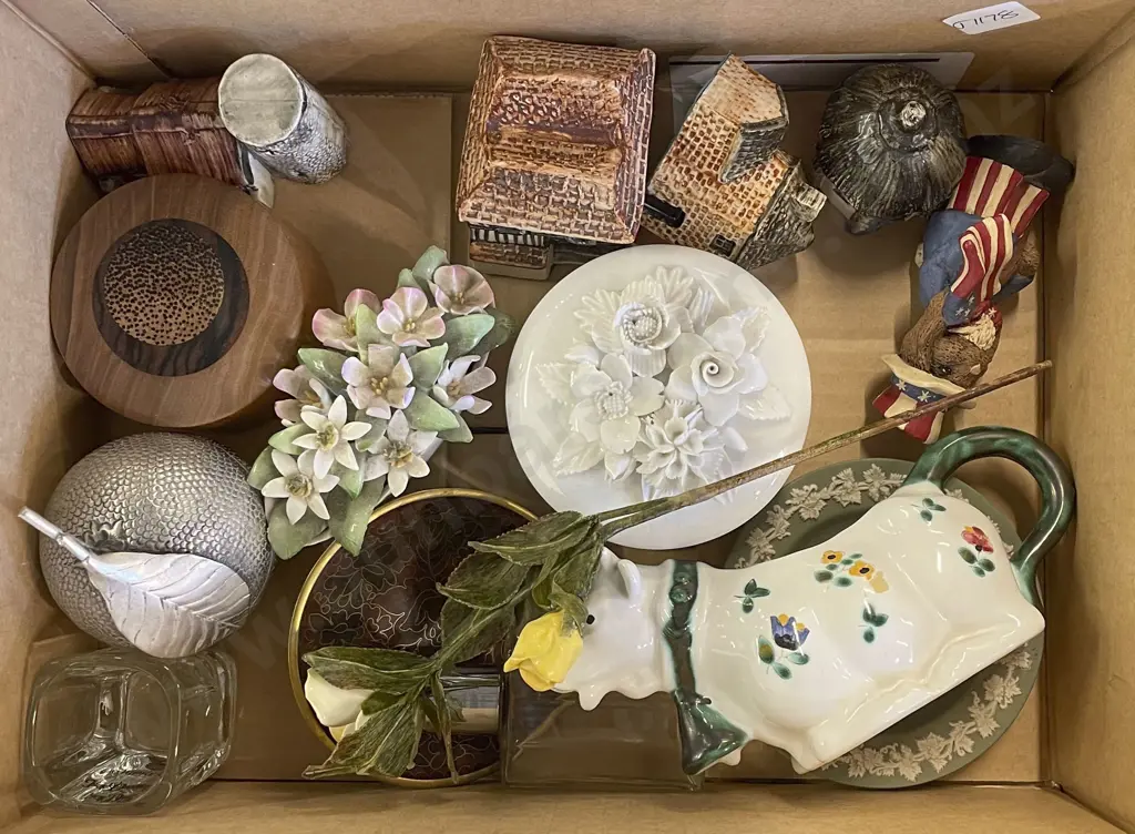 Collection of Ornaments and Trinket Boxes Etc Image 1++