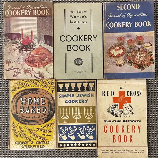 Various Cooking Books and Card Gaming Books