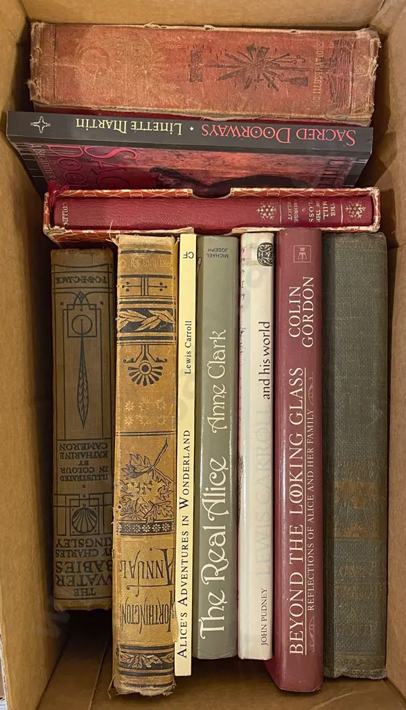 Various Books Including Alice in Wonderland Image 1++
