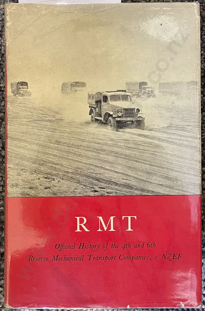 Official History of NZ In The Second World War - RMT - Henderson Image 1++