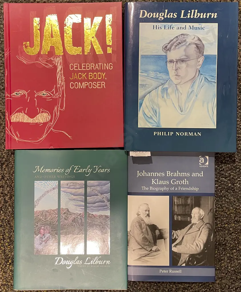 Four Assorted Biographies Image 1++