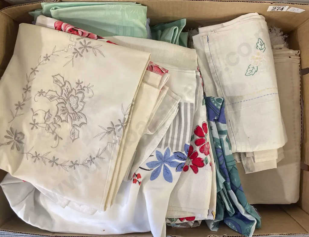 Collection of Vintage Linens Image 1++