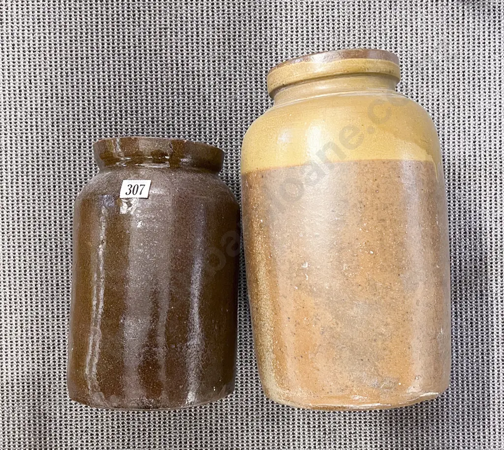 Two Stoneware Crocks Image 1++