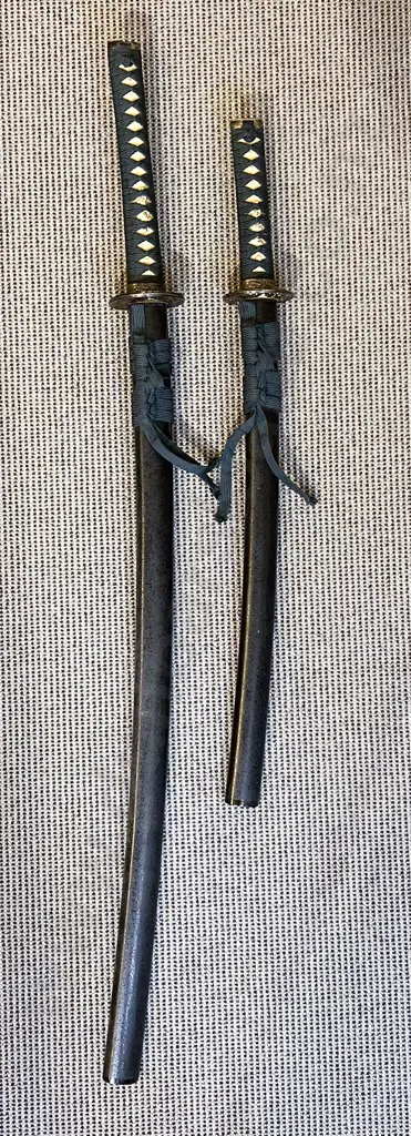 Reproduction Samurai Sword and Short Sword Image 1++