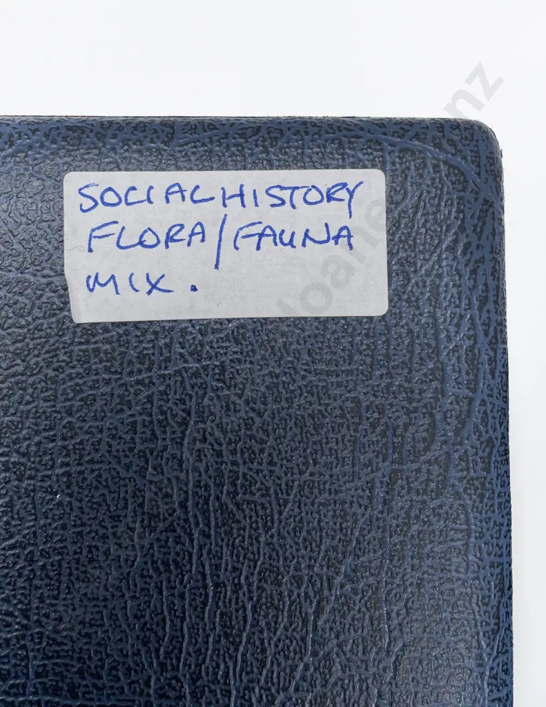 Three Stamp Binders and Albums Containing Flora etc Image 1++
