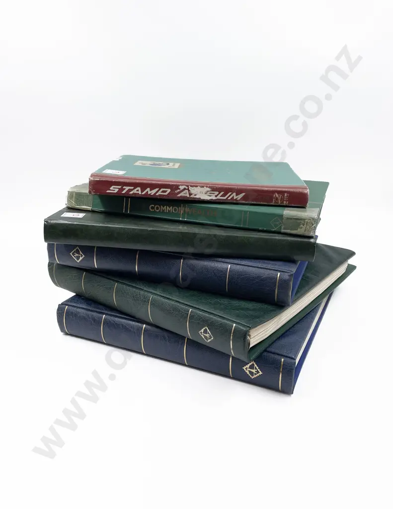 Three Stamp Binders and Albums Containing Flora etc Image 1++