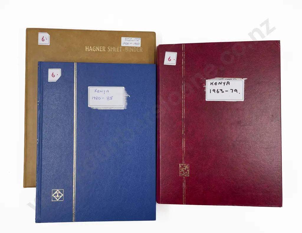 Stamp Binder and Four Albums Image 1++
