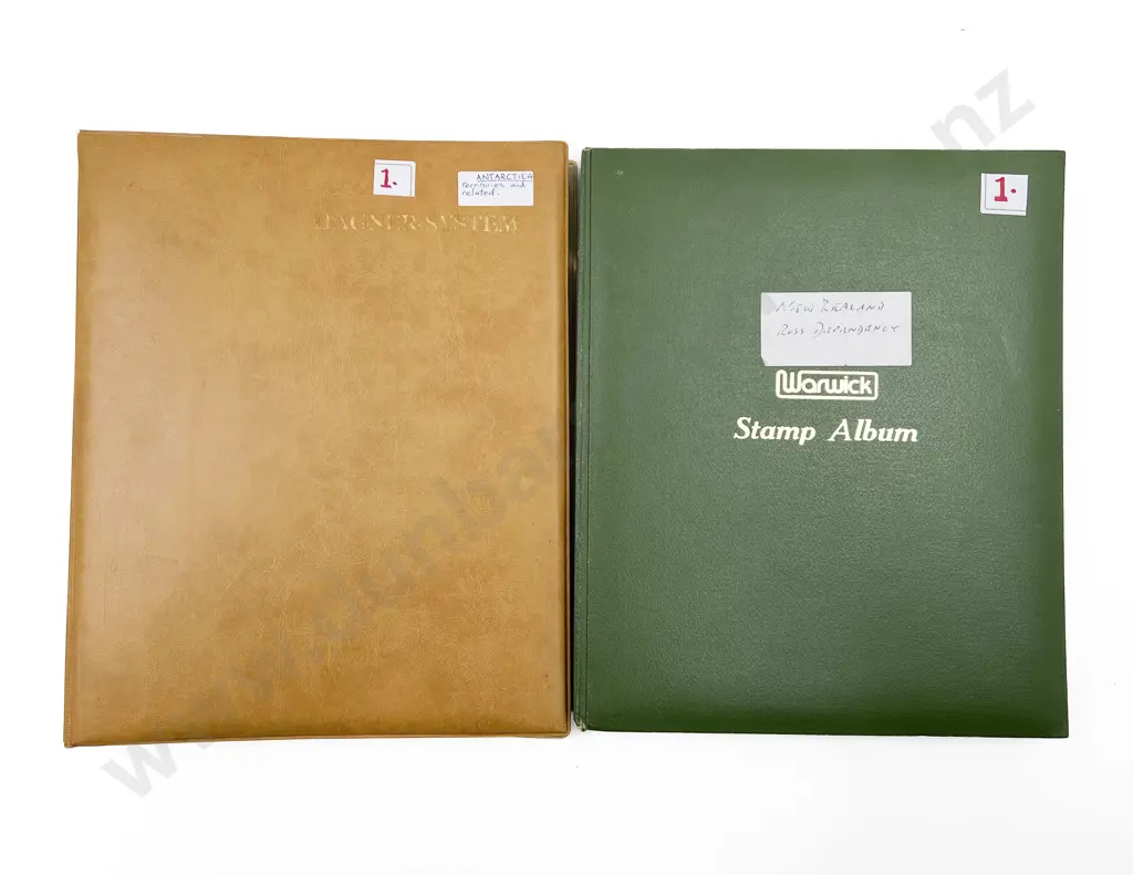 Two Stamp Albums Image 1++