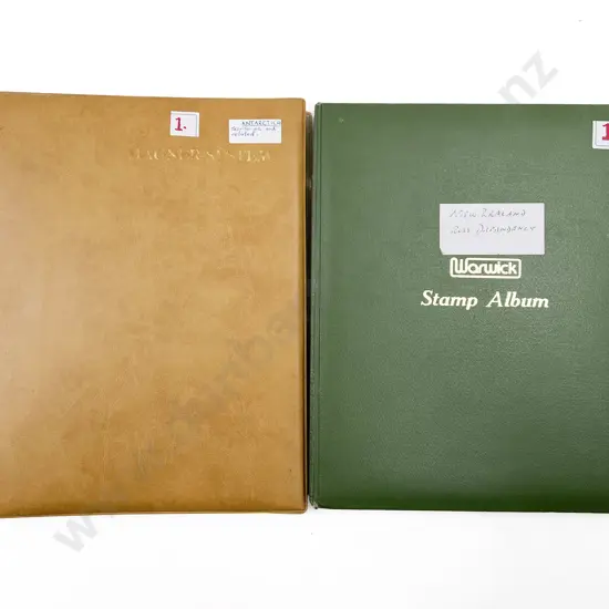 Two Stamp Albums
