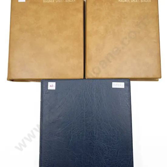 Three Stamp Albums of Assorted Bird Related Stamps