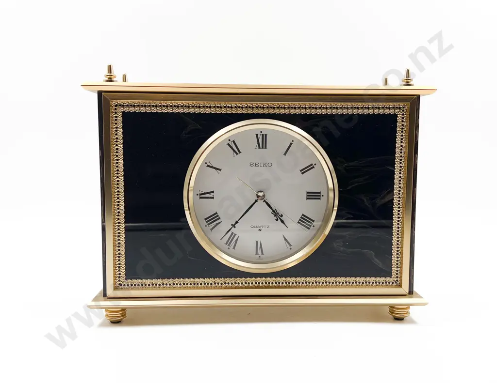 Seiko Mantel Clock in Original Box Image 1++