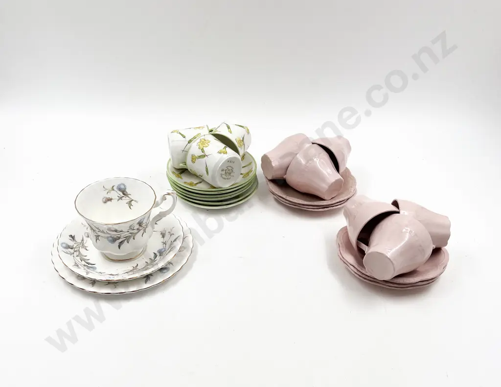 Royal Albert Trio and Assorted Cups and Saucers Image 1++