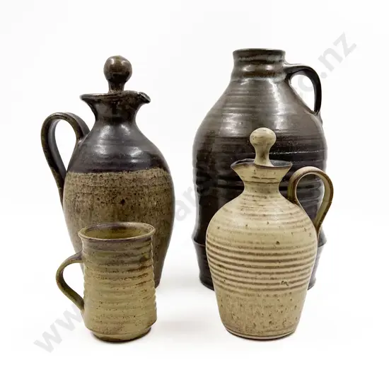 Four Pieces of Assorted NZ Pottery