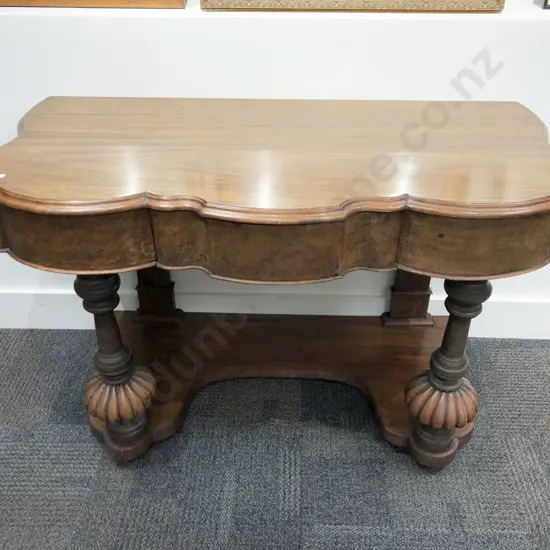 Victorian Mahogany Hall Table