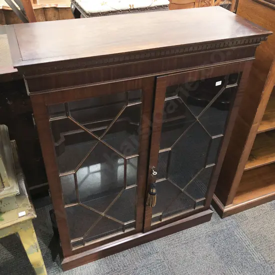 Geo III Style Mahogany Bookcase