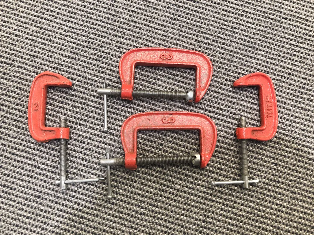 Two Pairs of Vintage G Clamps Image 1++