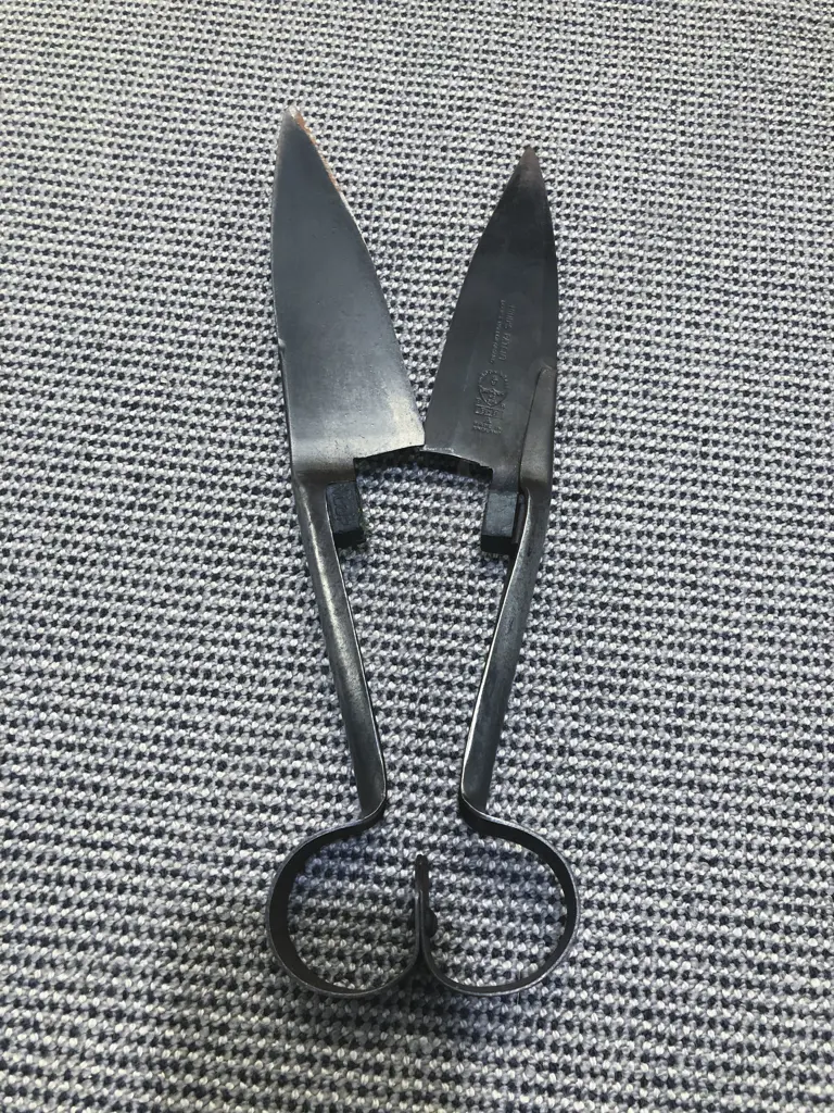 Large Vintage Pair of English Made Scissors Image 1++