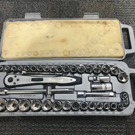 Cased 40 Piece Socket Set
