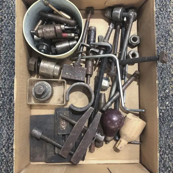 Small Qty of Assorted Vintage Tool Parts and Accessories
