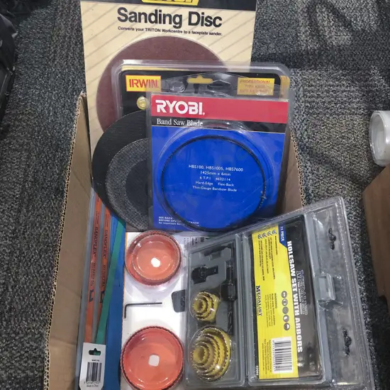 Qty of Assorted As New Saw Blades etc