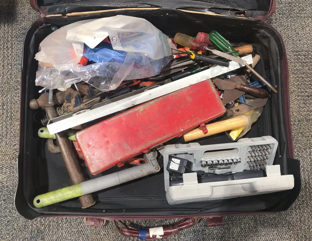 Large Qty of Assorted Tools Including Socket Sets with Vice and Level Etc Image 1++