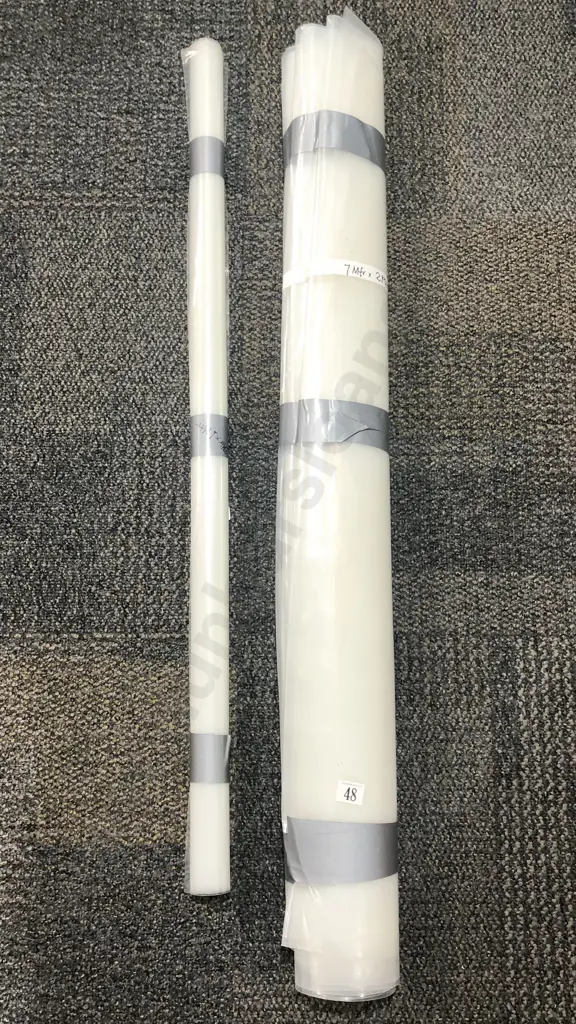 Two Assorted Plastic Drop Sheets Etc Image 1++
