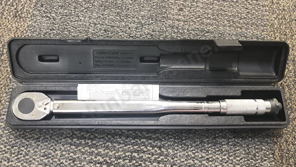 Cased Motogard Adjustable Torque Wrench Image 1++