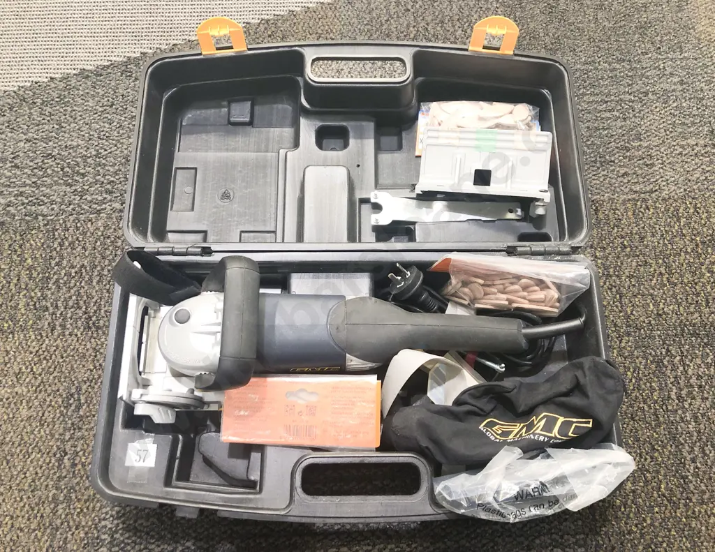 Cased GMC 1350W Biscuit Joiner Image 1++