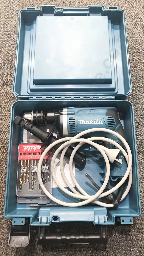 Cased Makita Hammer Drill Image 1++