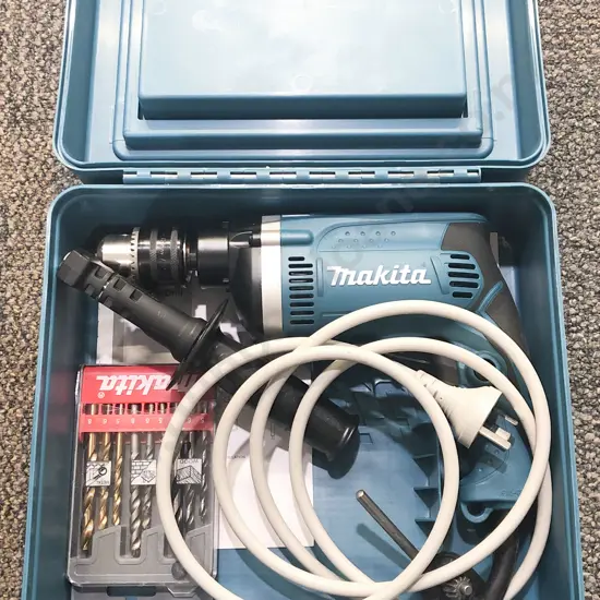 Cased Makita Hammer Drill