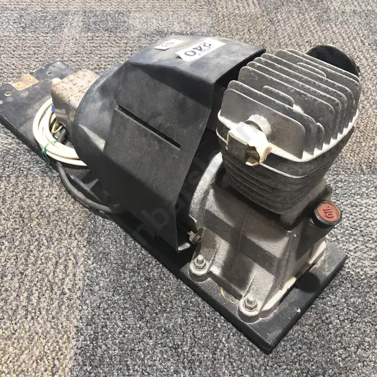 Vintage Motor Mounted on Board
