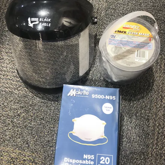 Qty of Assorted Including Welding Mask Etc