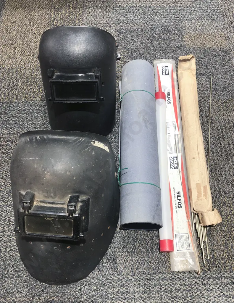 Two Welding Masks and Assorted Image 1++