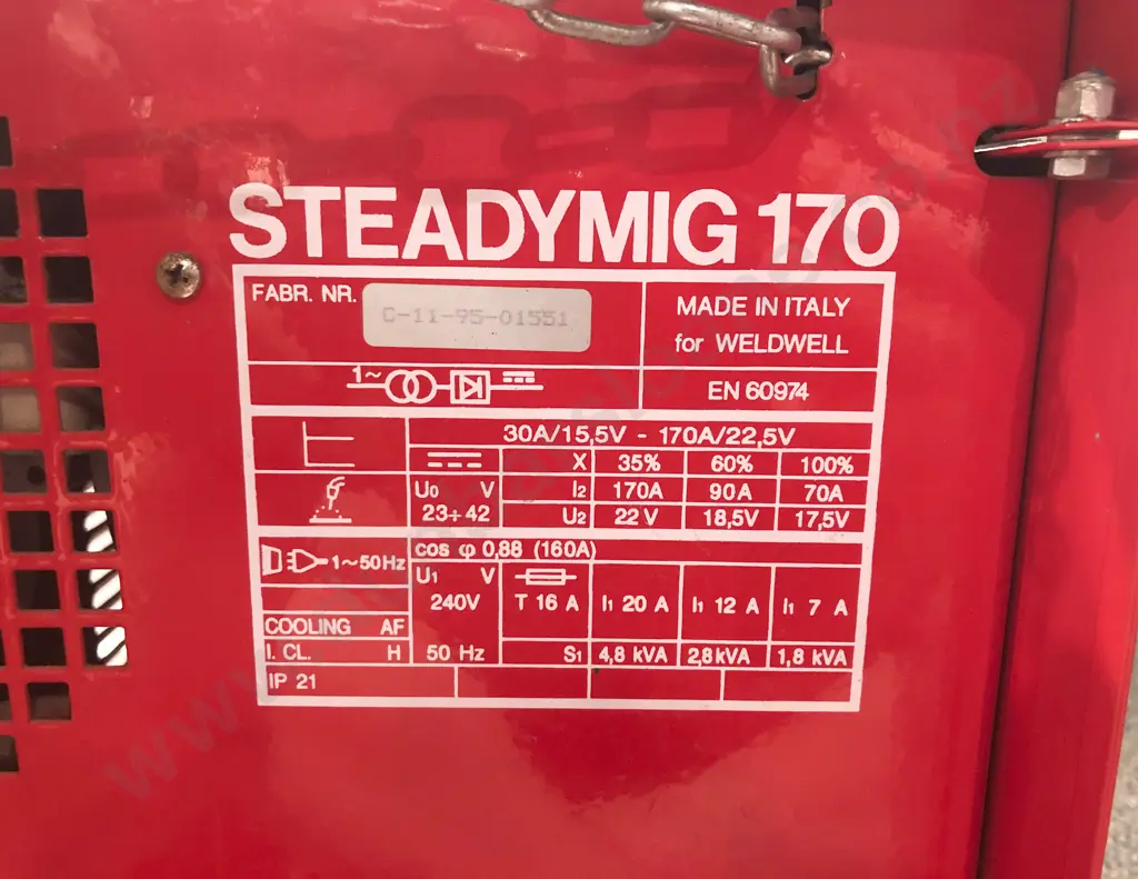 Weldwell Steady Mig 170 Welding Machine and Assorted Image 1++