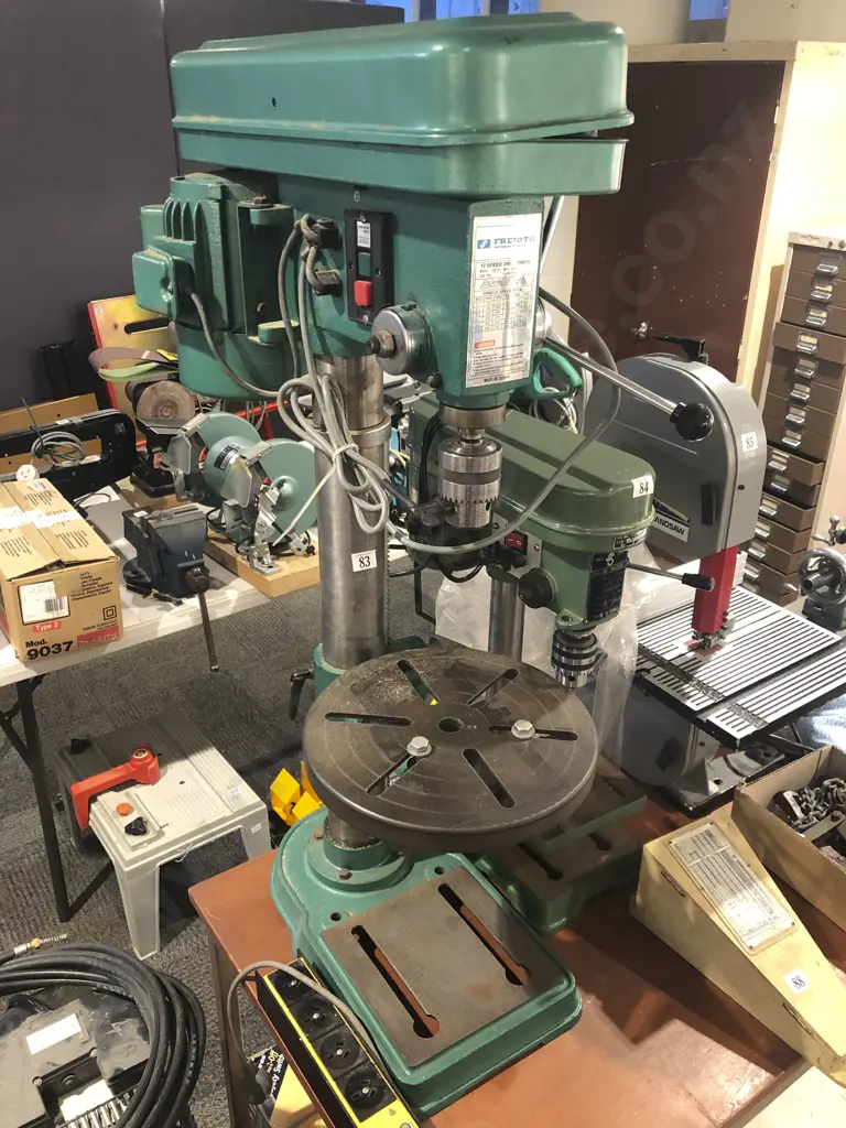 Large Frejoth 12 Speed Drill Press Image 1++